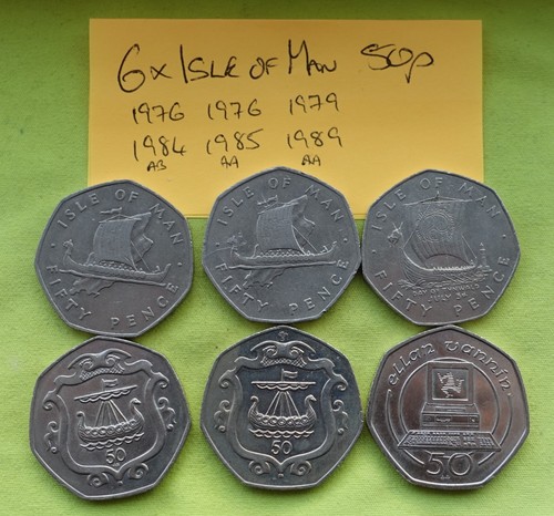 50p isle man - isle, of