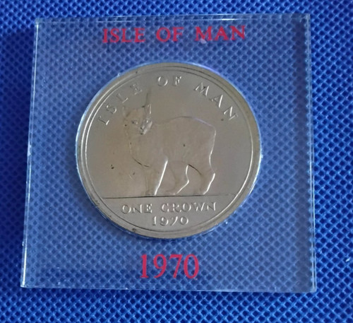 Manx cat 1970 uncirculated - 1970,
