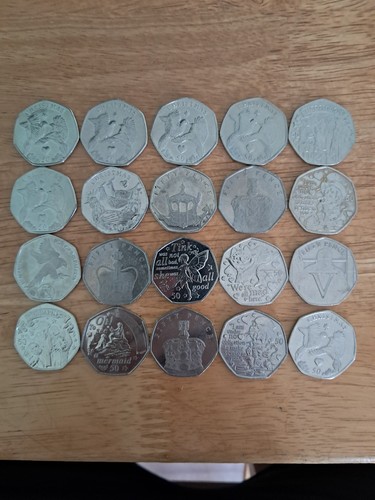 Isle man 50p - man,