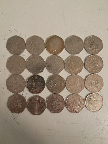 50p joblot 2012 olympics - 50p,