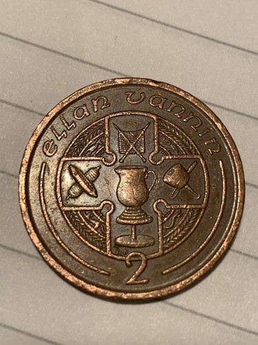 Isle man manx two - manx, 2p
