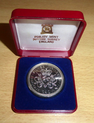 1977 isle man - man, silver