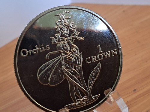 1996 isle man crown flower - 1996,