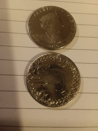 2020 isle man 10p coin - 2020, of