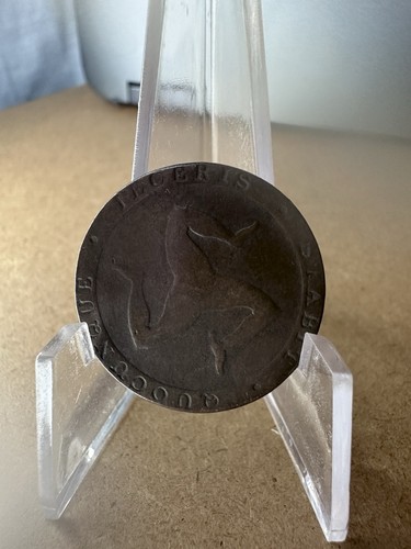 1831 isle man - man, halfpenny