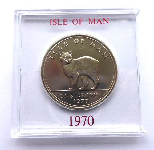 1970 manx cat isle man - of,