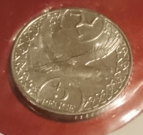 Isle man commemorative 5p - of,