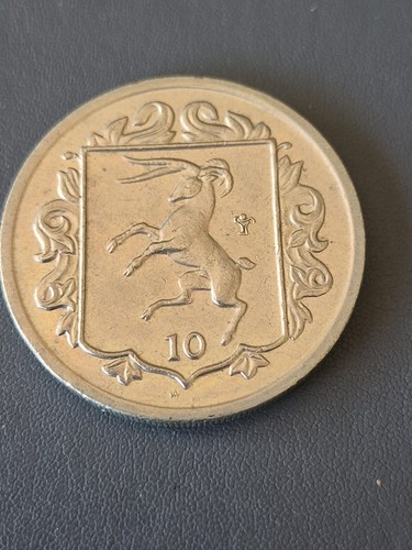 Isle man ten pence - of,