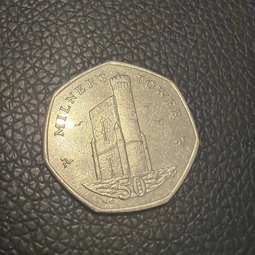 Isle man 50p - isle, (manx)