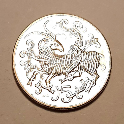 Isle man coin 1980 queen - 1980,