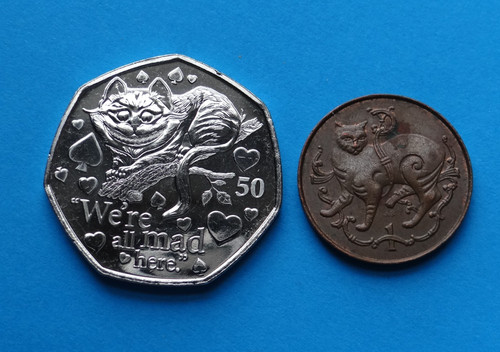 Isle man 50 pence - isle, of