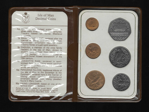 Unc 1981 isle man coin - 1981, of