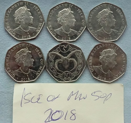 2018 50p isle man - isle,