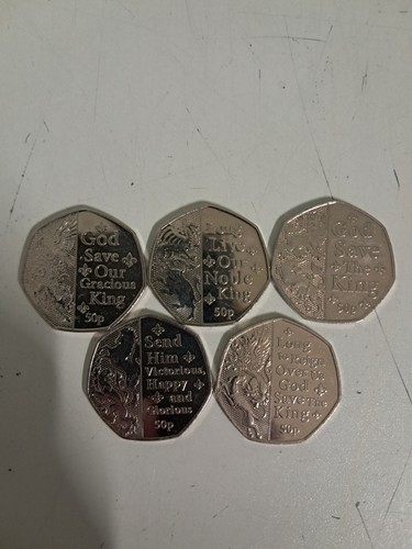 Isle man 2023 50p coin - isle, of