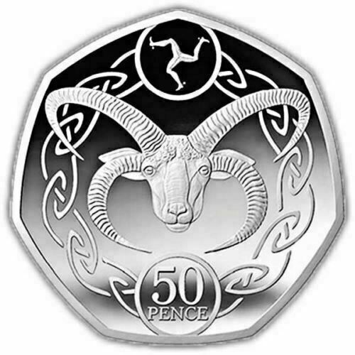Isle man 50p - 50p, ram