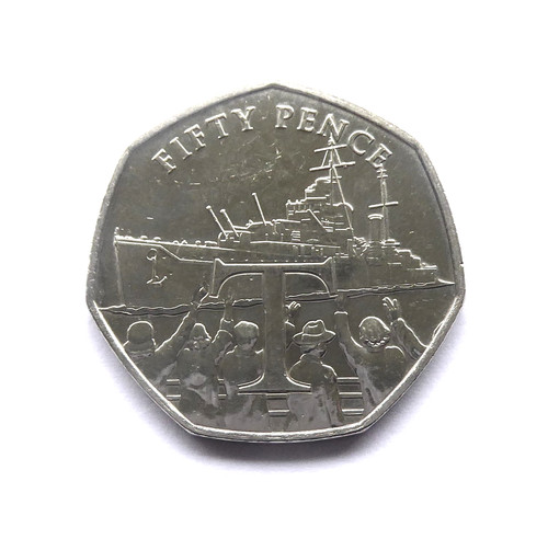 2020 victory isle man - "victory", 50p
