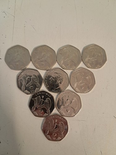 2026 isle man - of, 50p
