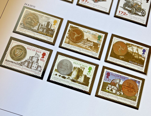 Isle man mint stamps - isle,