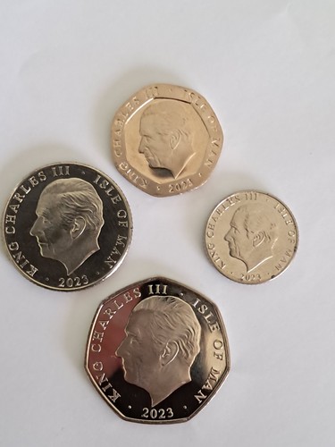 Isle man 2023 - coin, set