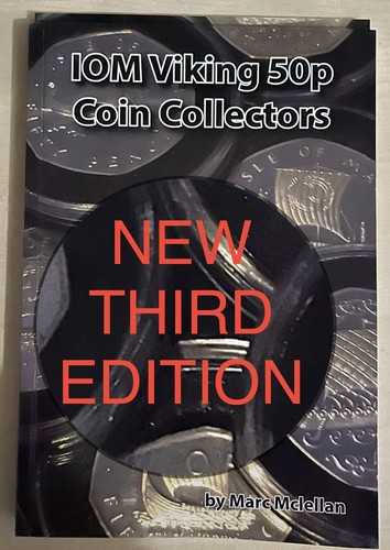 Iom viking 50p collectors book - iom,