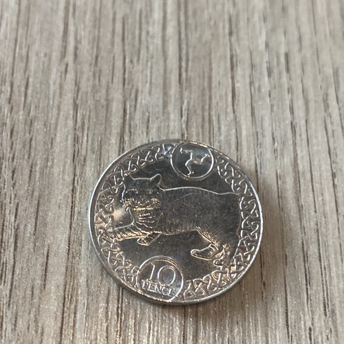 Isle man coin 2020 - man, cat